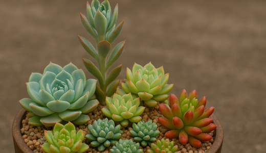 【初心者必見】多肉植物の寄せ植えテクニックと季節別の管理方法