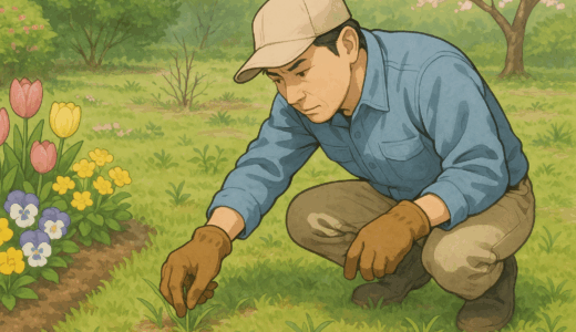 【ハウツーガイド】庭をきれいに保つ春の雑草対策