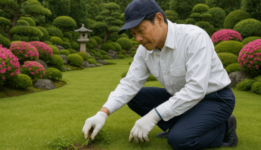 庭師直伝！雑草を減らして理想の庭づくりを実現する方法