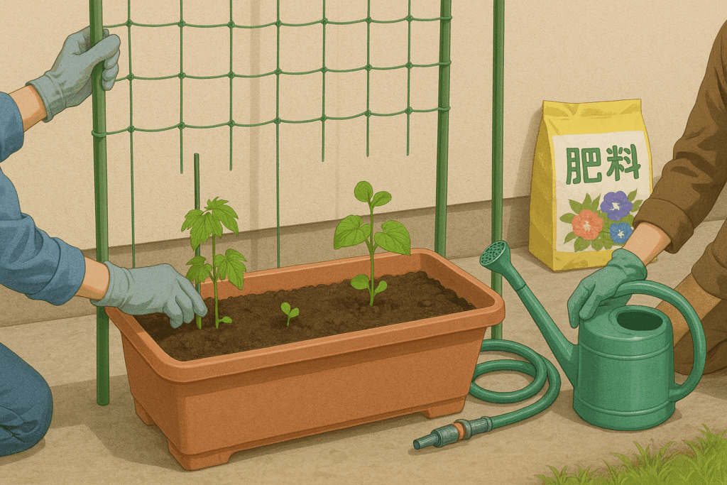 【初心者必見】庭のウッドデッキの目隠しの作り方とは?おすすめ植物と設置方法を解説