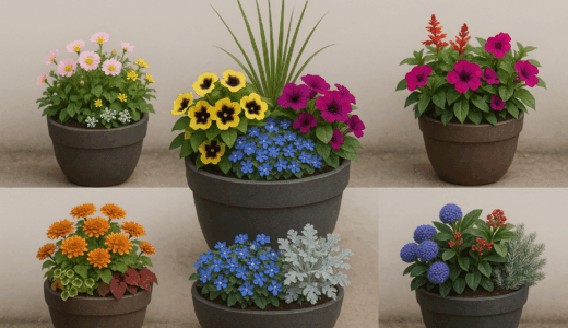 【ハウツーガイド】寄せ植えの始め方！おすすめ組み合わせと四季を楽しむコツ