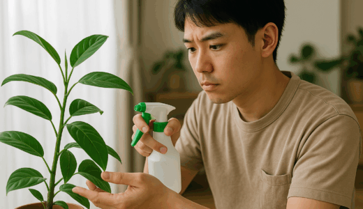 【コツ伝授】初心者でも失敗しない観葉植物の虫対策と日常ケア方法とは？