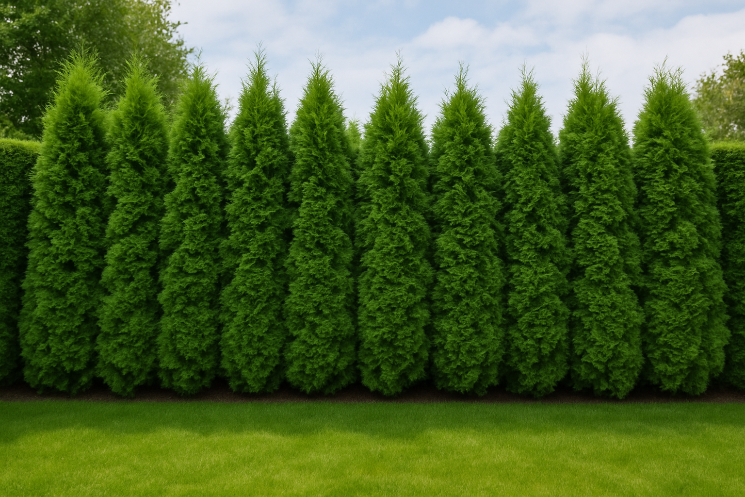 中型コニファー 濃い緑 丸型　庭木 楽天市場】エレガンテシマ4本セット 樹高80～100センチ